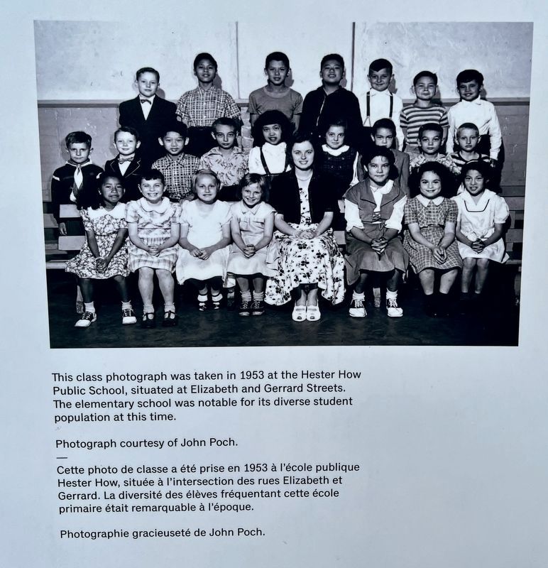 Immigration, Migration, and Life in The Ward marker photo and caption detail (lower right) image. Click for full size.