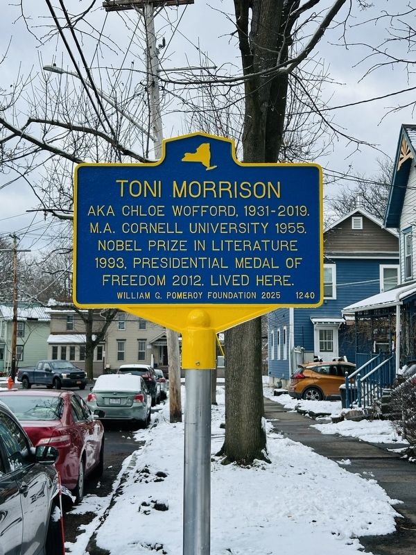 Toni Morrison Marker image. Click for full size.