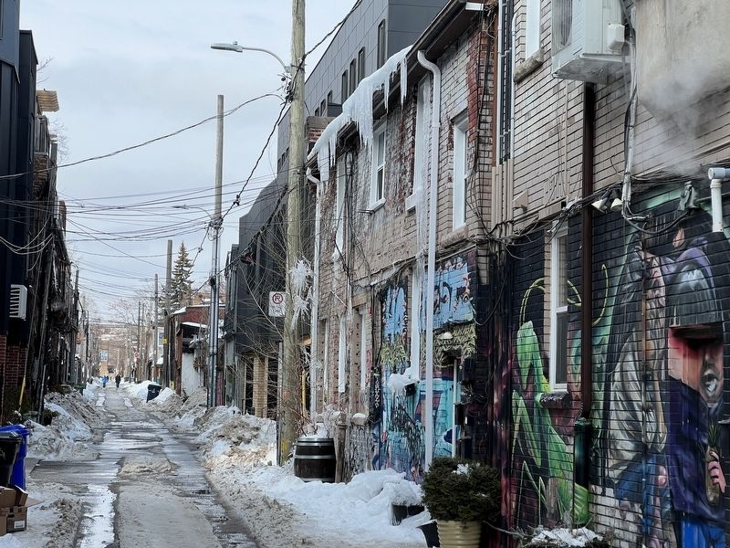 Croft Street, 2026 image. Click for full size.