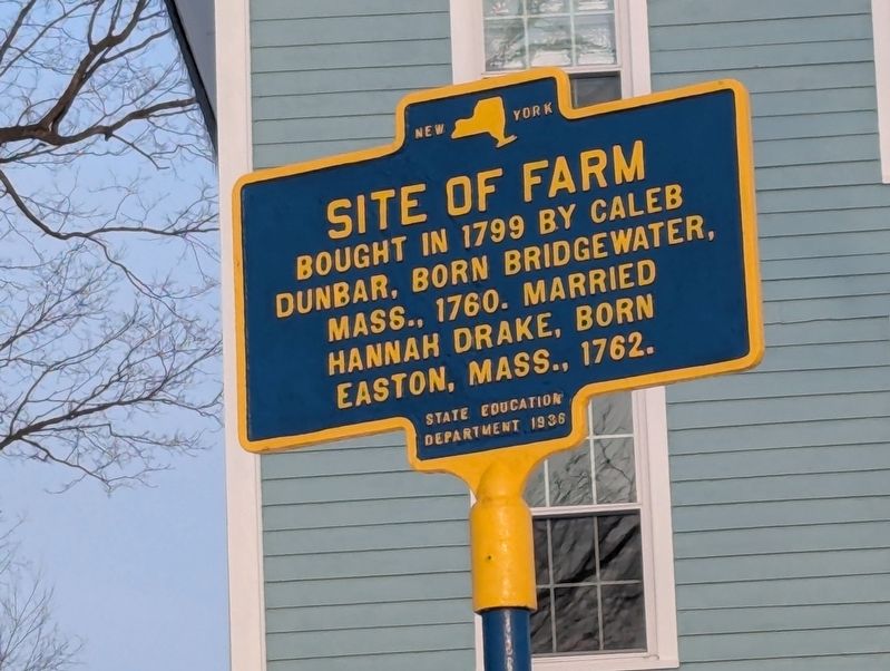 Site of Farm Marker. Click for full size. Site of Farm Marker image. Click for full size.