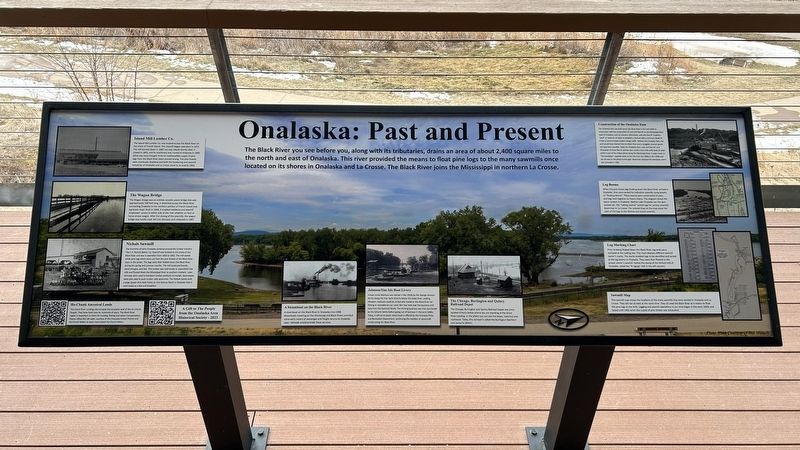 Onalaska: Past and Present Marker image. Click for full size.