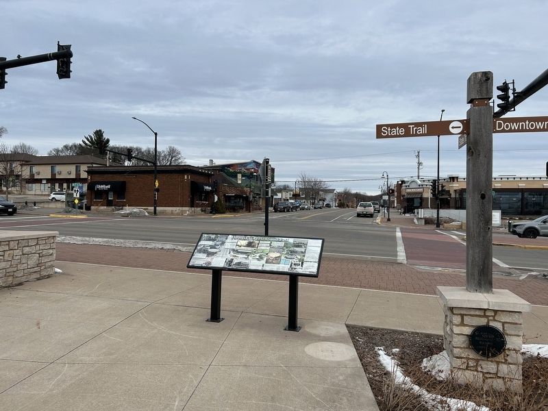 Onalaska: Present and Past Marker. Click for full size. Onalaska: Present and Past Marker image. Click for full size.