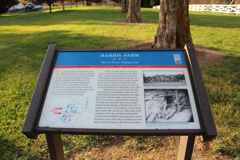 Harris Farm Marker. Click for full size. Harris Farm Marker image. Click for full size.