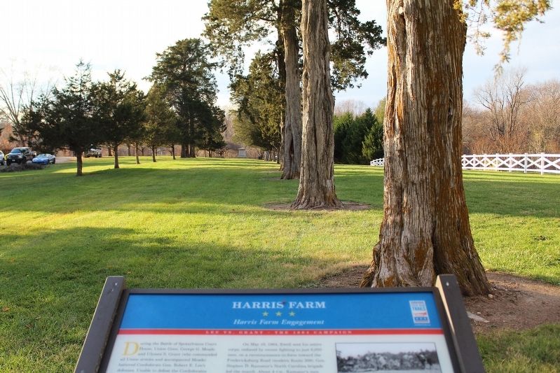 Harris Farm Marker. Click for full size. Harris Farm Marker image. Click for full size.