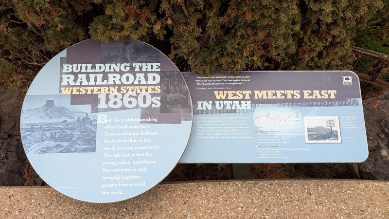 Building The Railroad Marker image. Click for full size.