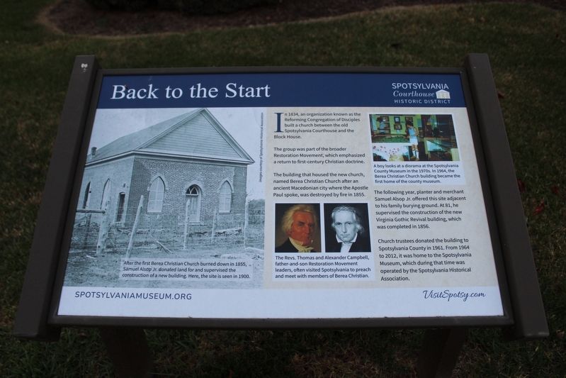 Back to the Start Marker image. Click for full size.