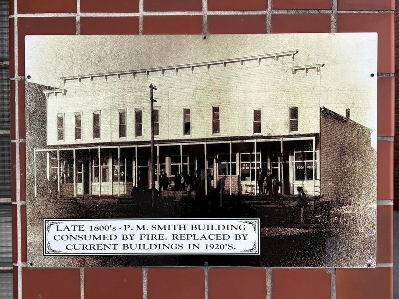 P.M. Smith Building Marker image. Click for full size.