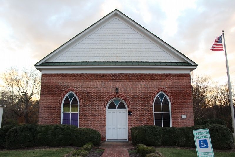 The 1855-56 Berea Christian Church image. Click for full size.