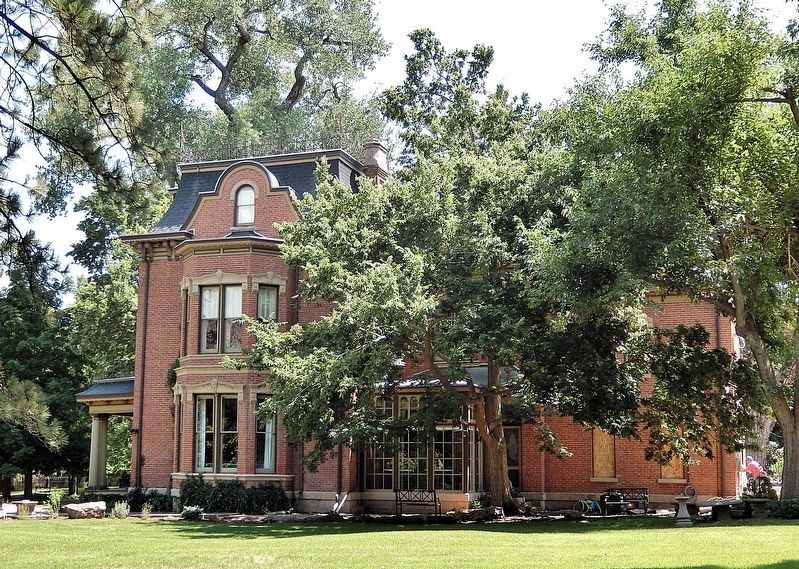 Robison Mansion (<i>southwest elevation</i>) image. Click for full size.