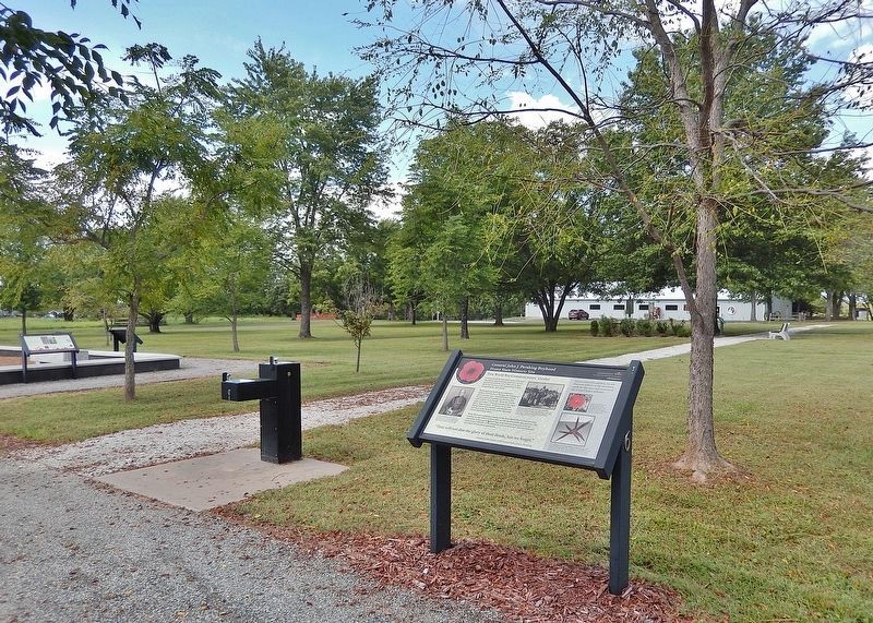 First World War Commemorative Garden Marker image. Click for full size.