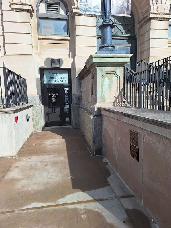 Lincoln's Courthouse Marker image. Click for full size.