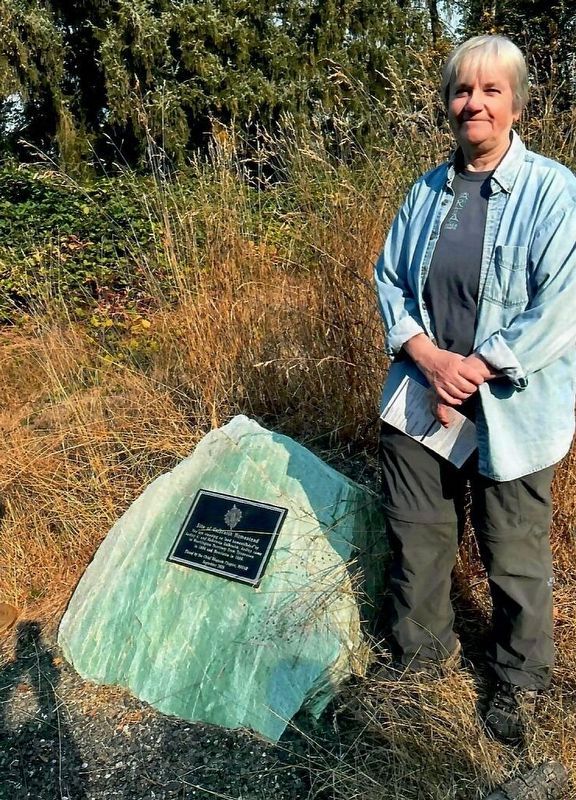 Site of the Galbraith Homestead Marker. Click for full size. Site of the Galbraith Homestead Marker image. Click for full size.