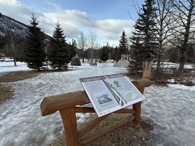 A Zoo in Banff Marker. Click for full size. A Zoo in Banff Marker image. Click for full size.
