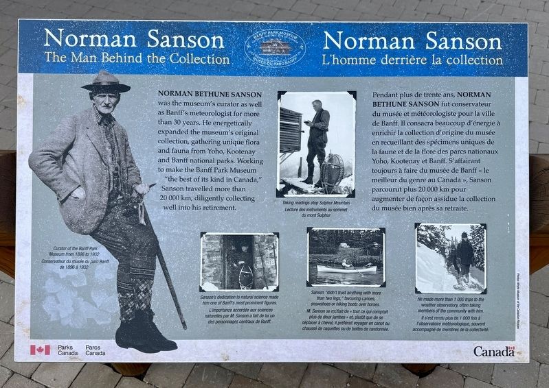 Norman Sanson Marker image. Click for full size.
