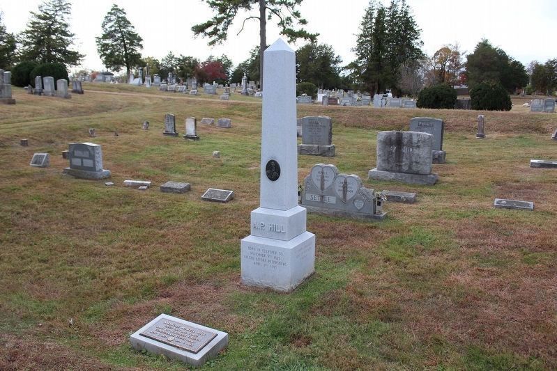 Lt. Gen. Ambrose Powell Hill's 4th Gravesite. Click for full size. Lt. Gen. Ambrose Powell Hill's 4th Gravesite image. Click for full size.