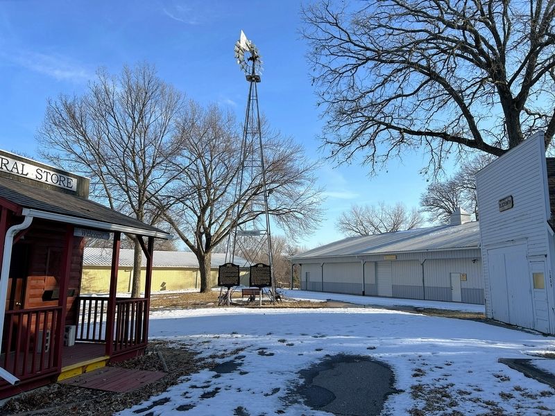 Minnesota Agriculture Marker (left) image. Click for full size.