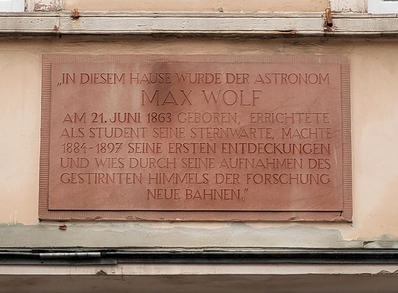 Max Wolf Marker. Click for full size. Max Wolf Marker image. Click for full size.