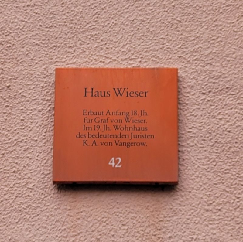 Haus Wieser Marker. Click for full size. Haus Wieser Marker image. Click for full size.