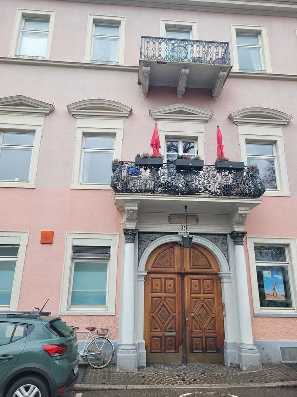 Haus Wieser Marker. Click for full size. Haus Wieser Marker image. Click for full size.