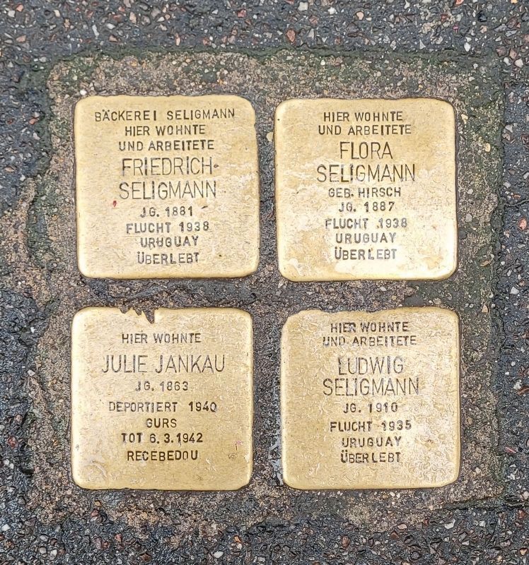 Ludwig Seligmann Marker. Click for full size. Ludwig Seligmann Marker image. Click for full size.