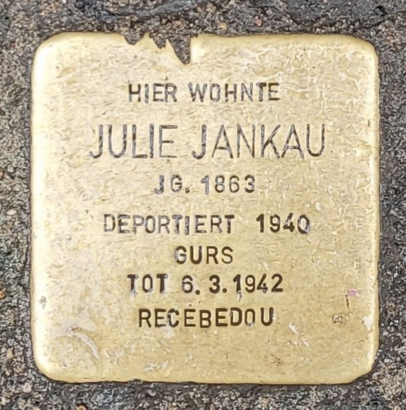 Julie Jankau Marker. Click for full size. Julie Jankau Marker image. Click for full size.