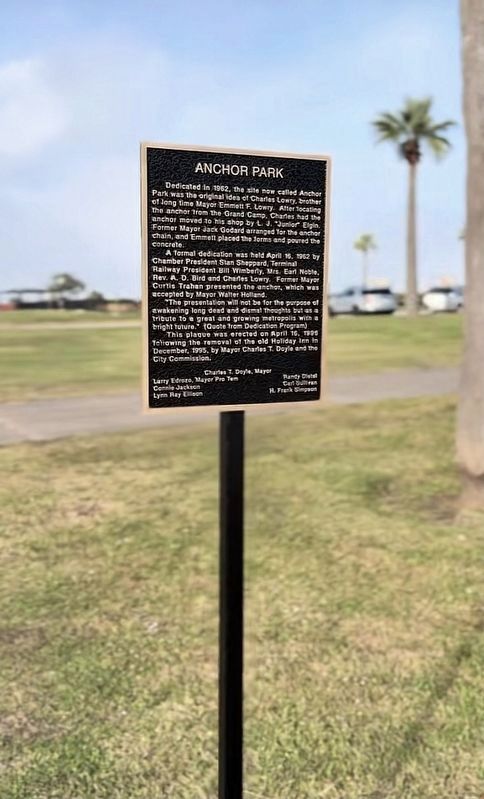 Anchor Park Marker image. Click for full size.