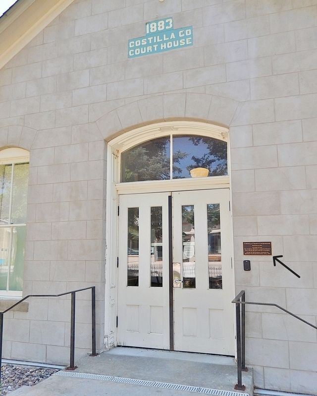 Costilla County Courthouse Marker image. Click for full size.