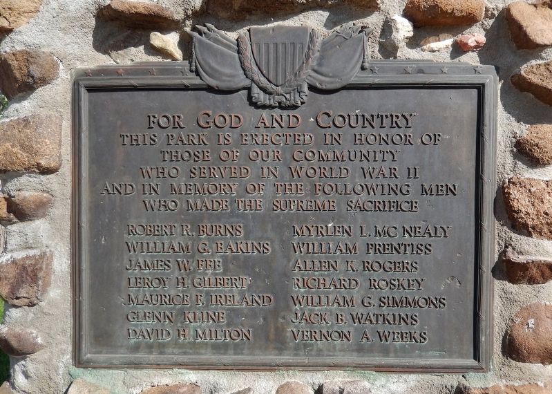 For God and Country Marker. Click for full size. For God and Country Marker image. Click for full size.