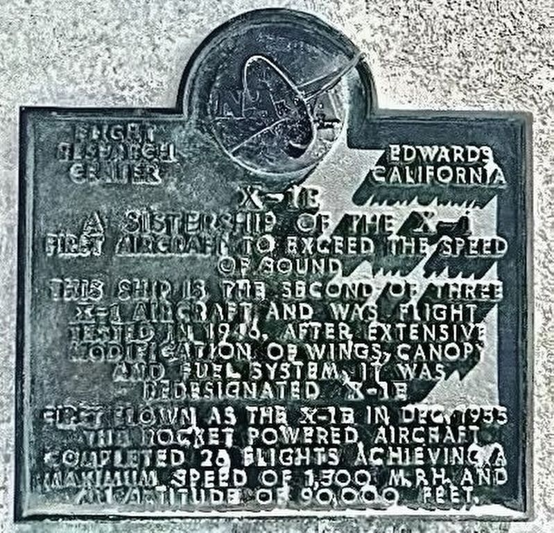 X-1E Marker. Click for full size. X-1E Marker image. Click for full size.