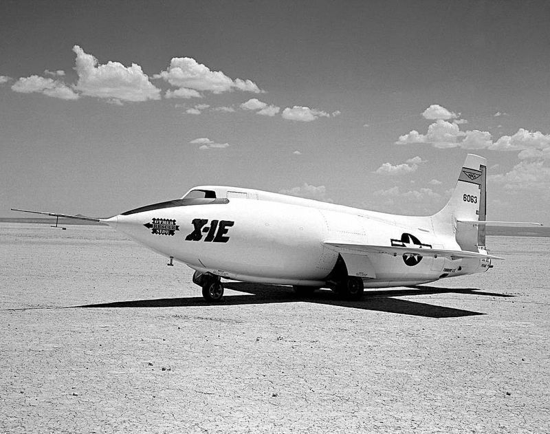 The Same X-1E Aircraft. Click for full size. The Same X-1E Aircraft image. Click for full size.