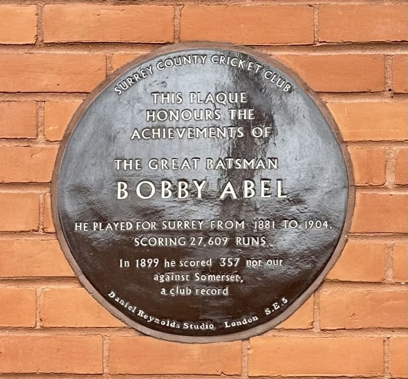 Bobby Abel Marker. Click for full size. Bobby Abel Marker image. Click for full size.