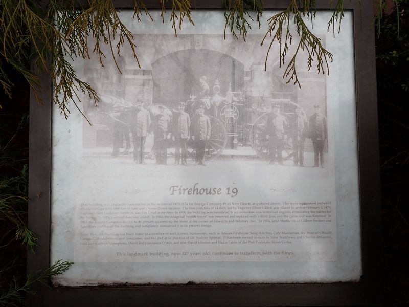 Firehouse 19 Marker. Click for full size. Firehouse 19 Marker image. Click for full size.