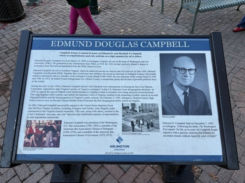 Edmund Douglas Campbell Marker image. Click for full size.