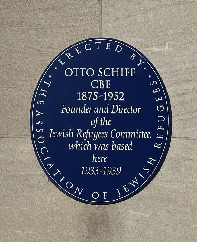 Otto Schiff Marker image. Click for full size.