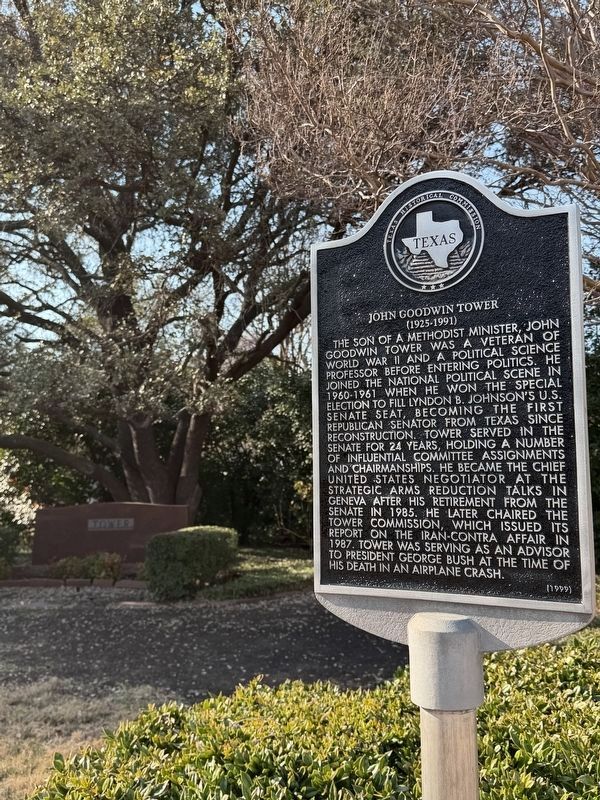 John Goodwin Tower Marker. Click for full size. John Goodwin Tower Marker image. Click for full size.