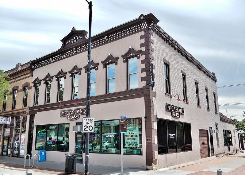W. C. Catlin Building (<i>northwest elevation</i>). Click for full size. W. C. Catlin Building (<i>northwest elevation</i>) image. Click for full size.