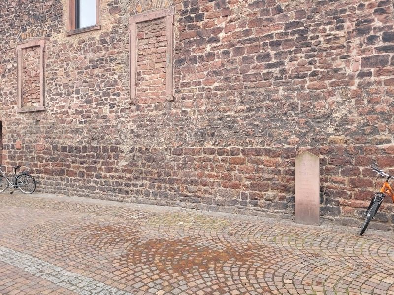 Mantel- oder Frauenturm / Manteltower or Women’s Tower Marker. Click for full size. Mantel- oder Frauenturm / Manteltower or Women’s Tower Marker image. Click for full size.