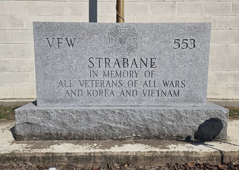 Strabane Veterans Memorial. Click for full size. Strabane Veterans Memorial image. Click for full size.