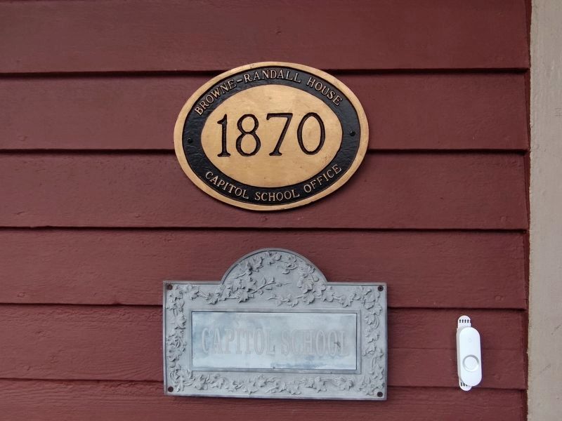 Browne House Marker image. Click for full size.