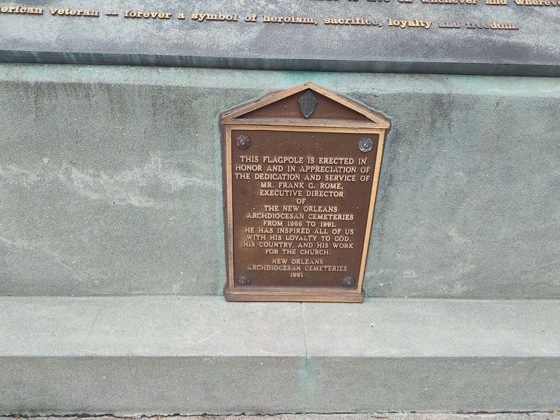 In Memory of All American Veterans Marker. Click for full size. In Memory of All American Veterans Marker image. Click for full size.