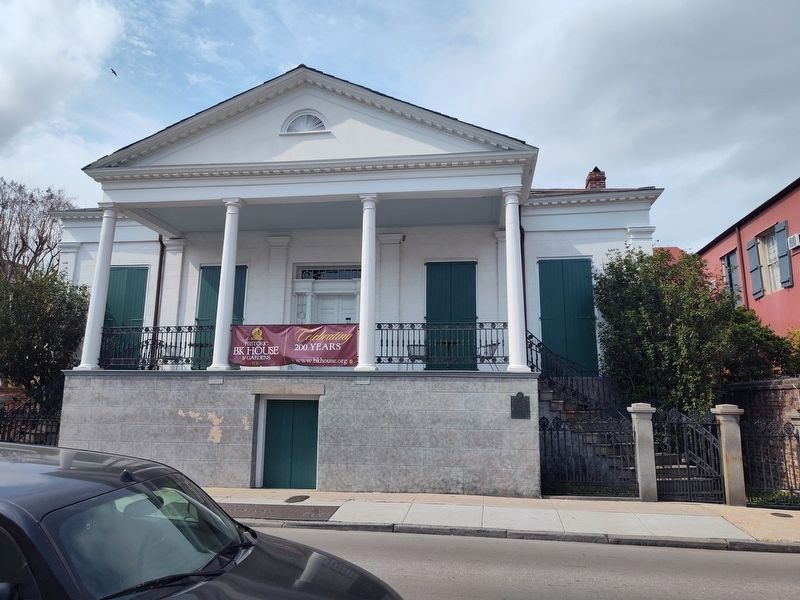 Le � Carpentier/Beauregard House Marker image. Click for full size.