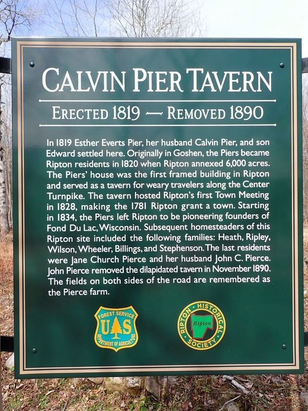 Calvin Pier Tavern Marker image. Click for full size.