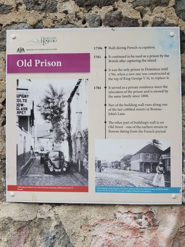 Old Prison Marker image. Click for full size.