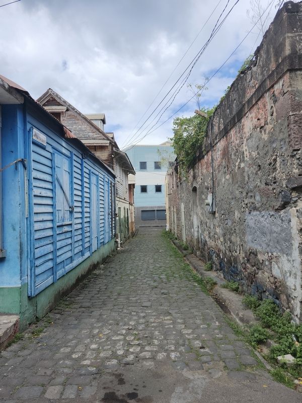 John's Lane, mentioned on the marker image. Click for full size.