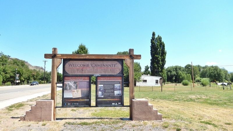 Oldest Town in Colorado Marker. Click for full size. Oldest Town in Colorado Marker image. Click for full size.