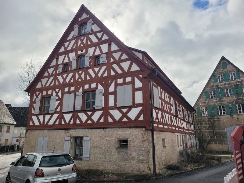Die Alte Badstube / The Old Bathhouse Marker. Click for full size. Die Alte Badstube / The Old Bathhouse Marker image. Click for full size.