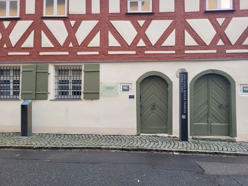 Rabbinerhaus/ Rabbi�s House Marker image. Click for full size.