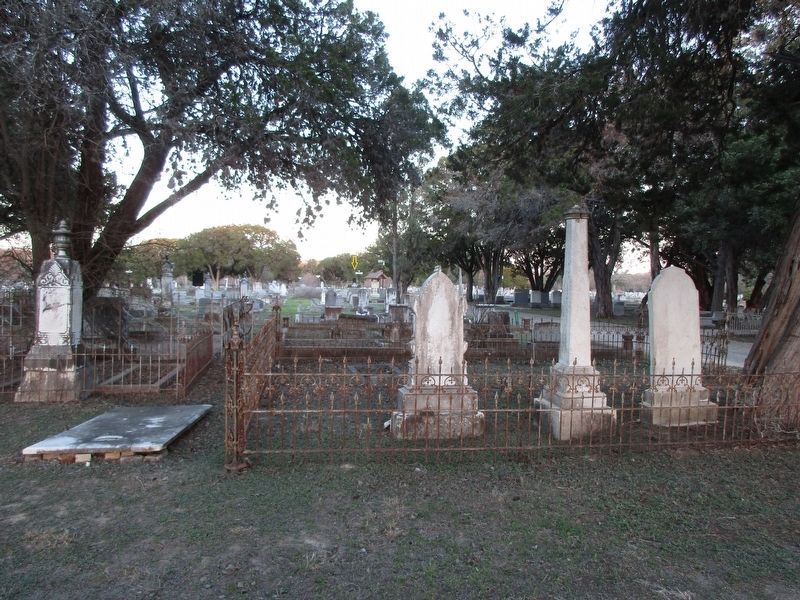 Comal Cemetery Marker image. Click for full size.