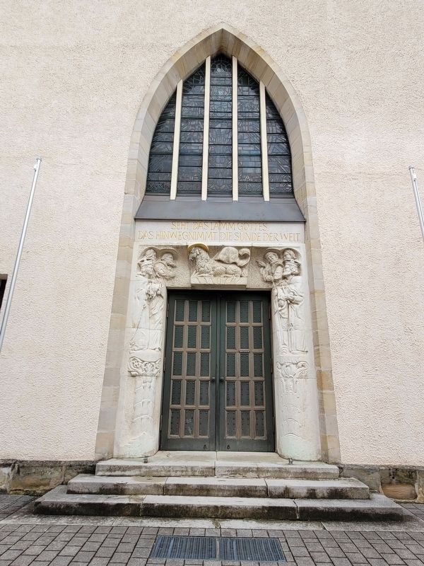 Pfarrkirche St. Kunigund / Parish Church of St. Kunigund Marker. Click for full size. Pfarrkirche St. Kunigund / Parish Church of St. Kunigund Marker image. Click for full size.