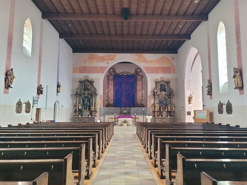 Pfarrkirche St. Kunigund / Parish Church of St. Kunigund Marker. Click for full size. Pfarrkirche St. Kunigund / Parish Church of St. Kunigund Marker image. Click for full size.